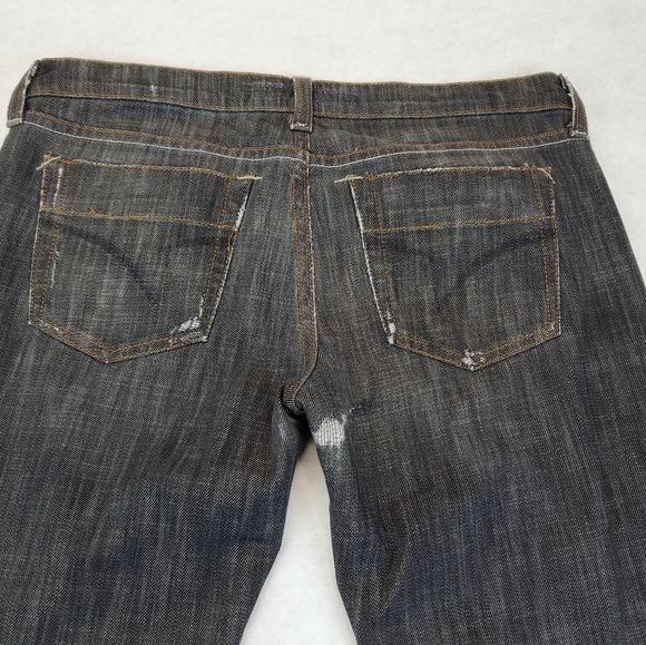 Women's Joe's Black Destroyed Jeans - Picture 4 of 5